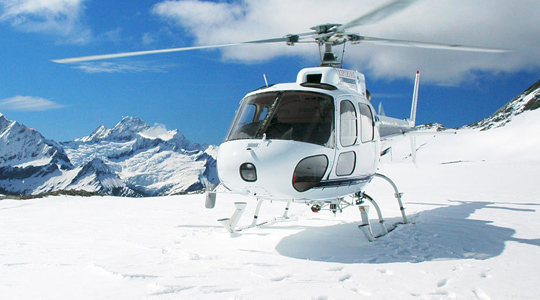 Ski resort helicopter charter